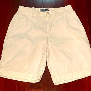 NEVER WORN - White Ralph Lauren Cargo Shorts Size S